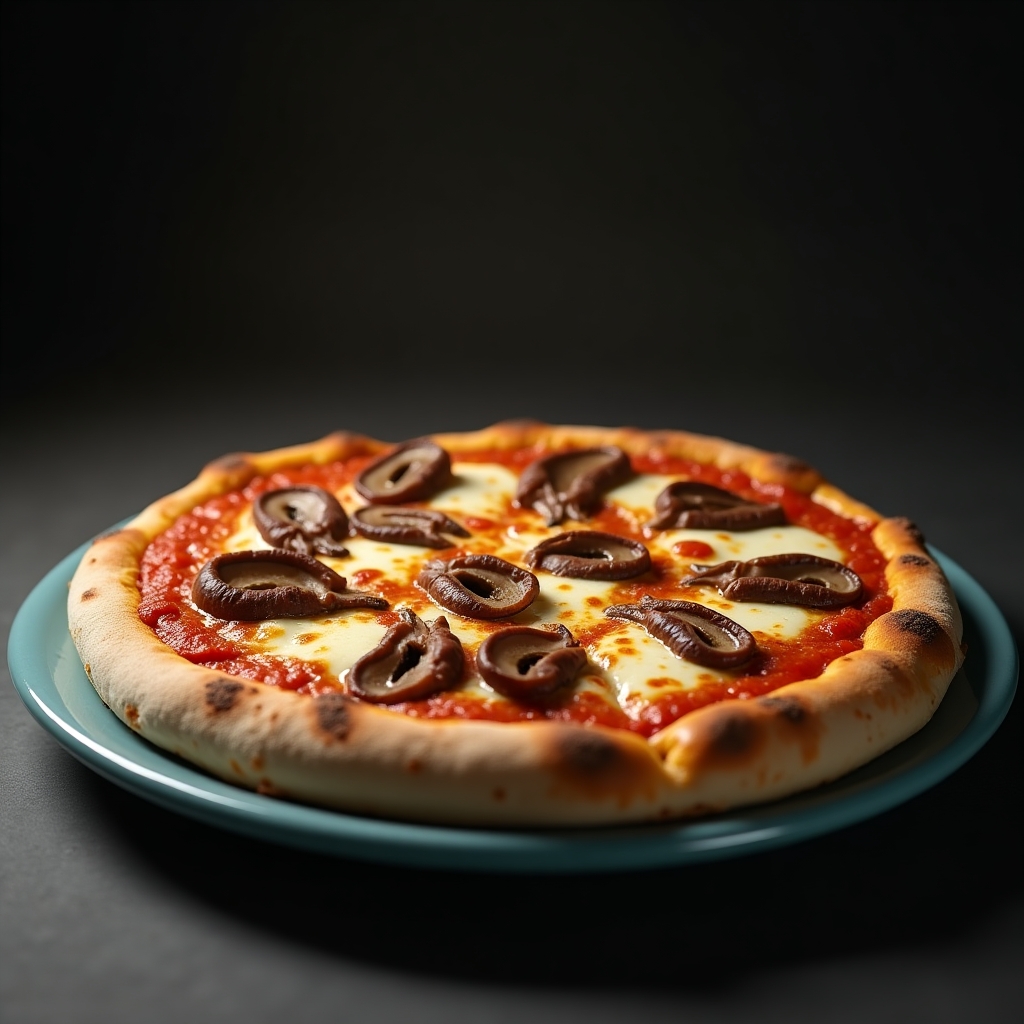 Prosciutto Funghi Pizza Prosciutto Funghi Pizza