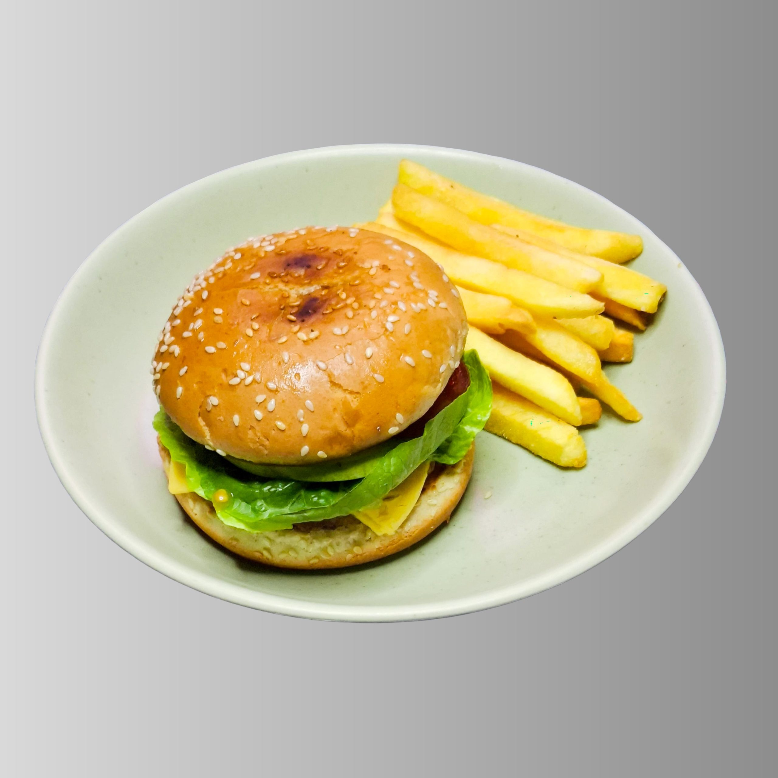 Beef Burger Background